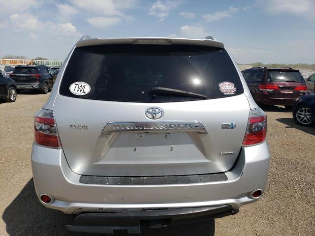 JTEEW44A092030031 - 2009 TOYOTA HIGHLANDER HYBRID LIMITED SILVER photo 6