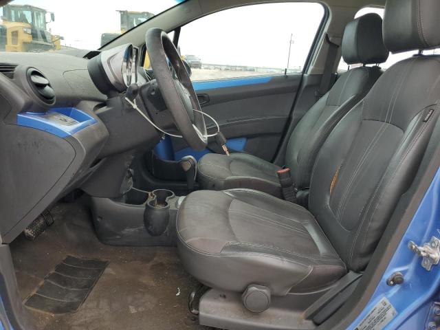 KL8CB6S9XEC503989 - 2014 CHEVROLET SPARK LS BLUE photo 7