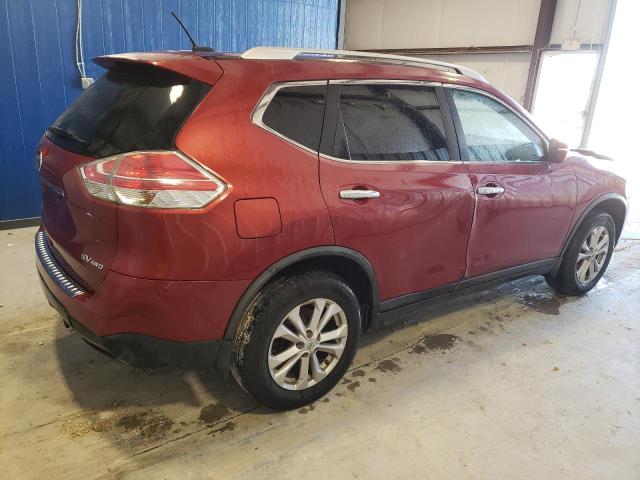 KNMAT2MV6FP564040 - 2015 NISSAN ROGUE S RED photo 3