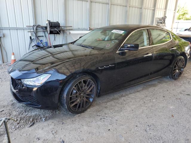 ZAM57XSA8F1129778 - 2015 MASERATI GHIBLI BLACK photo 1