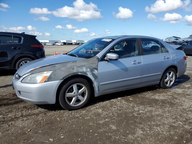 1HGCM56765A077011 - 2005 HONDA ACCORD EX SILVER photo 1