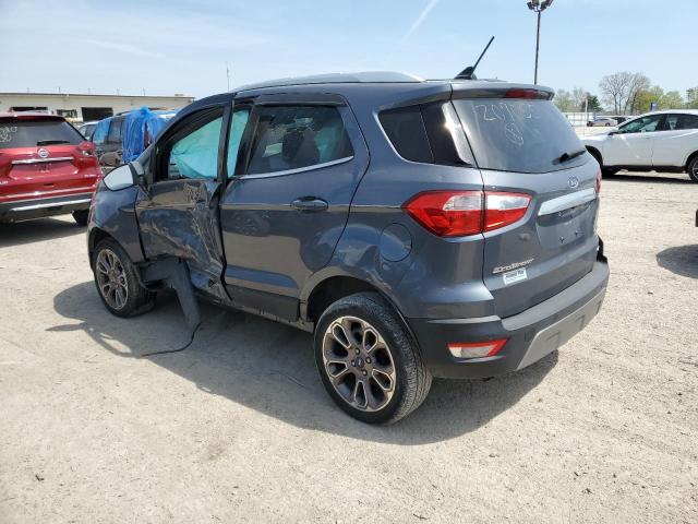 MAJ6P1WL2JC207055 - 2018 FORD ECOSPORT TITANIUM GRAY photo 2