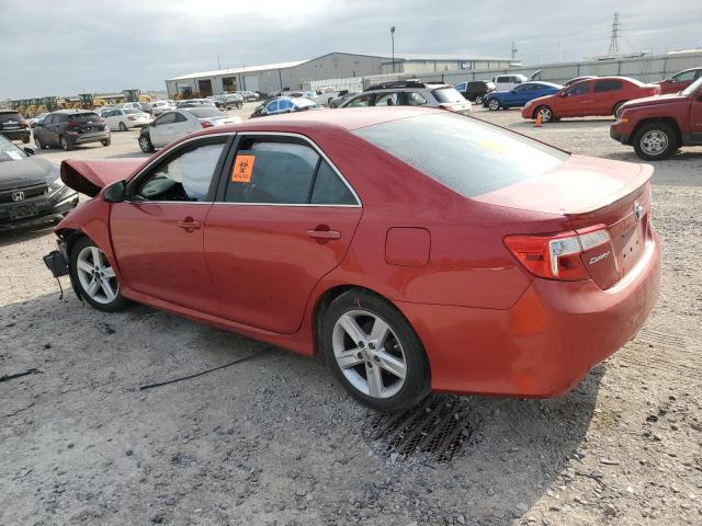 4T1BF1FK1EU841830 - 2014 TOYOTA CAMRY L RED photo 2