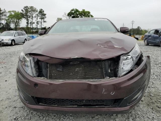 KNAGN4A79B5085894 - 2011 KIA OPTIMA EX BURGUNDY photo 5