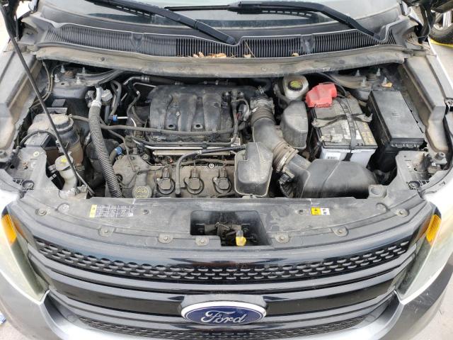 1FM5K8AR6EGC27070 - 2014 FORD EXPLORER POLICE INTERCEPTOR 灰色 照片 12