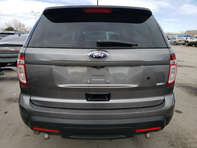 1FM5K8AR6EGC27070 - 2014 FORD EXPLORER POLICE INTERCEPTOR 灰色 照片 6