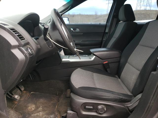 1FM5K8AR6EGC27070 - 2014 FORD EXPLORER POLICE INTERCEPTOR 灰色 照片 7