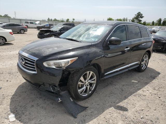 5N1AL0MN3EC500964 - 2014 INFINITI QX60 BLACK photo 1