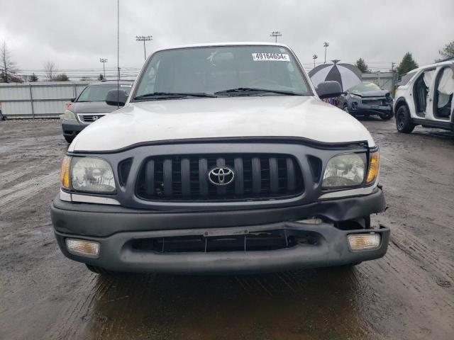 5TENL42N52Z128993 - 2002 TOYOTA TACOMA WHITE photo 5