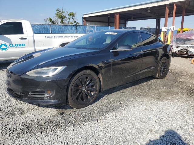 5YJSA1E28JF231866 - 2018 TESLA MODEL S შავი ფოტო 1