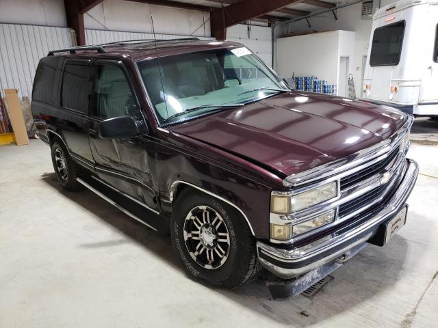 1GNEK13R2VJ344177 - 1997 CHEVROLET TAHOE K1500 BURGUNDY photo 4