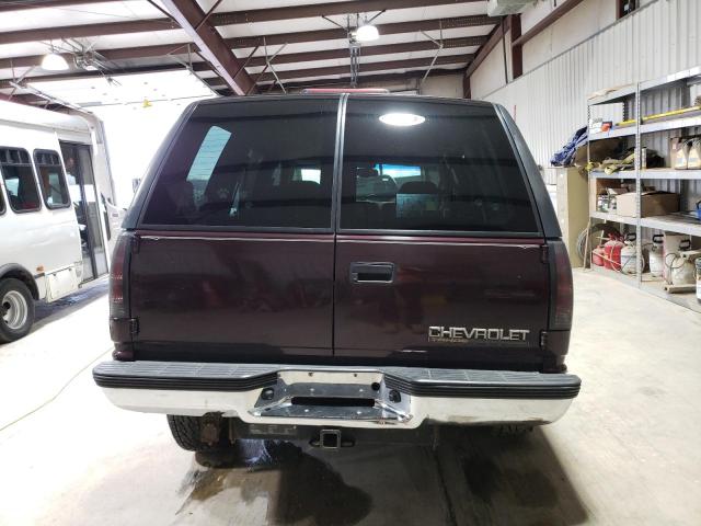 1GNEK13R2VJ344177 - 1997 CHEVROLET TAHOE K1500 BURGUNDY photo 6