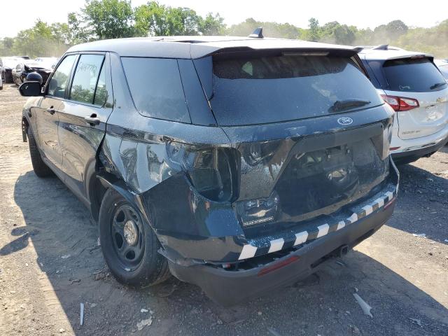 1FM5K8AB3MGA06771 - 2021 FORD EXPLORER POLICE INTERCEPTOR BLACK photo 3