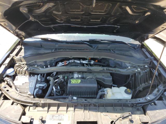 1FM5K8AB3MGA06771 - 2021 FORD EXPLORER POLICE INTERCEPTOR შავი ფოტო 7