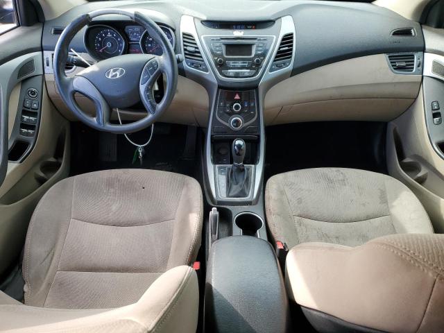 5NPDH4AEXEH529882 - 2014 HYUNDAI ELANTRA SE TAN photo 8