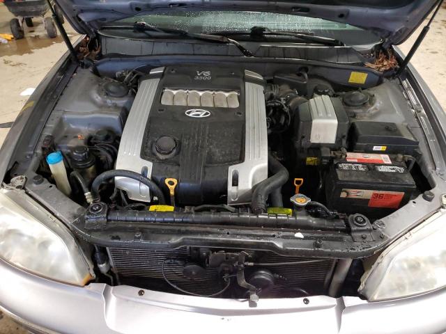 KMHFU45E15A391229 - 2005 HYUNDAI XG 350 GRAY photo 11