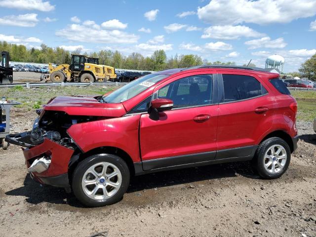 MAJ6S3GL3KC258736 - 2019 FORD ECOSPORT SE Rojo foto 1