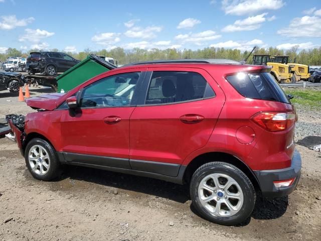 MAJ6S3GL3KC258736 - 2019 FORD ECOSPORT SE Rojo foto 2