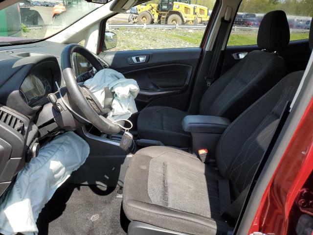 MAJ6S3GL3KC258736 - 2019 FORD ECOSPORT SE Rojo foto 7