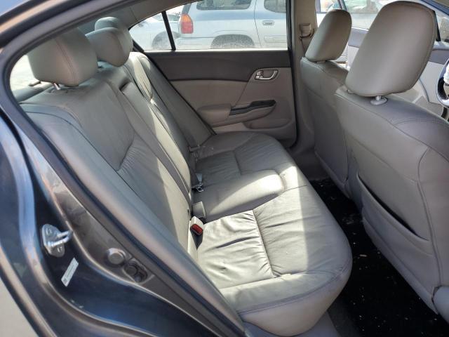 19XFB2F99CE019776 - 2012 HONDA CIVIC EXL GRAY photo 10