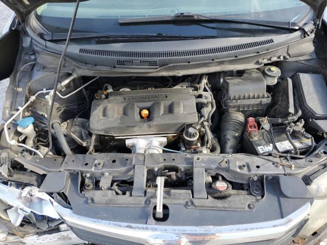 19XFB2F99CE019776 - 2012 HONDA CIVIC EXL GRAY photo 11