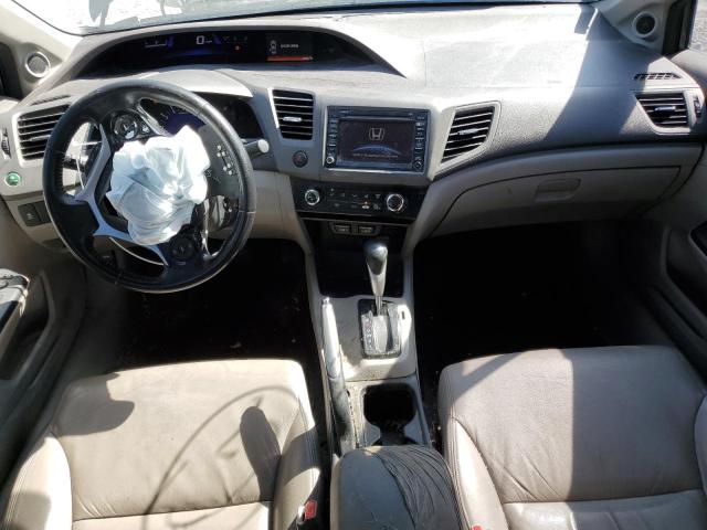 19XFB2F99CE019776 - 2012 HONDA CIVIC EXL GRAY photo 8