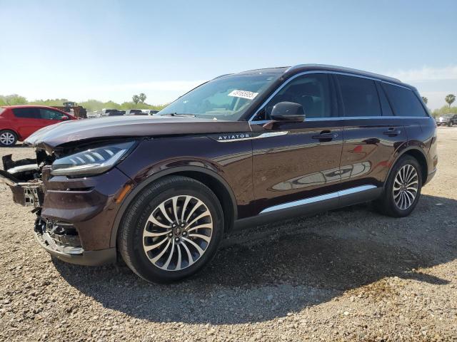 5LM5J7WCXPGL27075 - 2023 LINCOLN AVIATOR RESERVE MAROON photo 1
