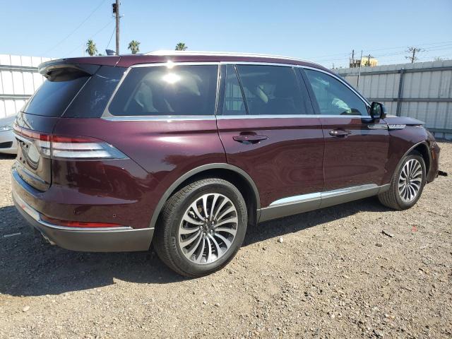 5LM5J7WCXPGL27075 - 2023 LINCOLN AVIATOR RESERVE MAROON photo 3