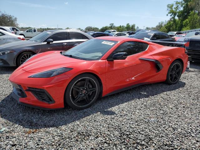 1G1YA2D40M5117880 - 2021 CHEVROLET CORVETTE STINGRAY 1LT RED photo 1