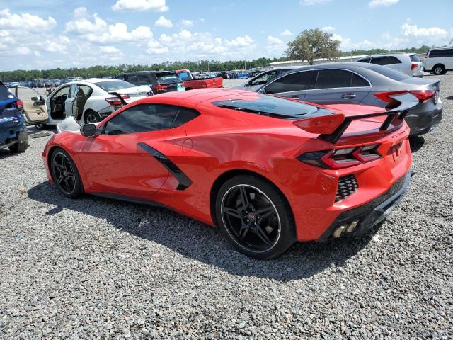 1G1YA2D40M5117880 - 2021 CHEVROLET CORVETTE STINGRAY 1LT RED photo 2