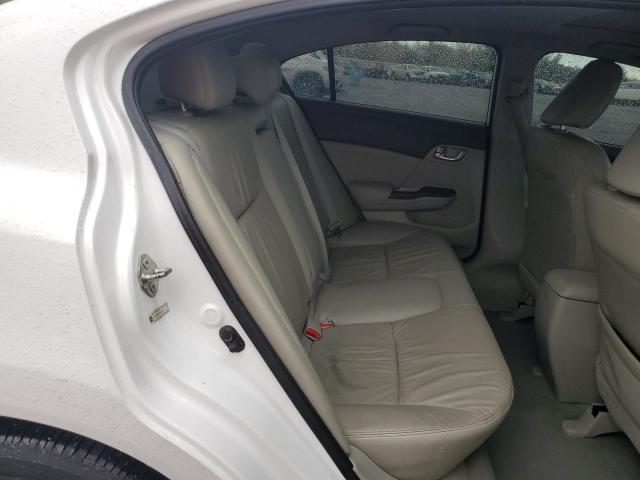 19XFB2F97CE331157 - 2012 HONDA CIVIC EXL თეთრი ფოტო 10