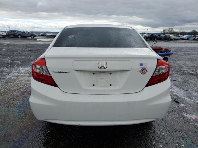 19XFB2F97CE331157 - 2012 HONDA CIVIC EXL თეთრი ფოტო 6