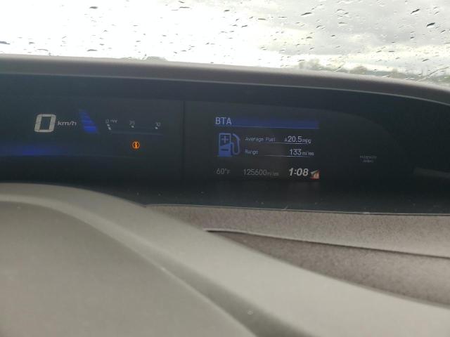 19XFB2F97CE331157 - 2012 HONDA CIVIC EXL თეთრი ფოტო 9