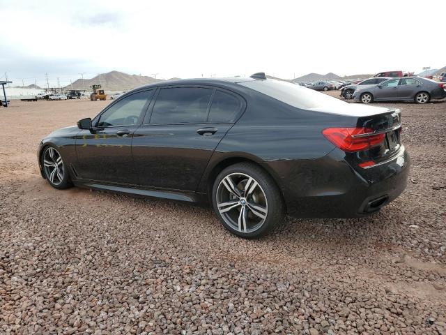 WBA7E2C55KB454929 - 2019 BMW 740 I BLACK photo 2