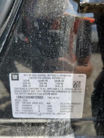 LRBAZLR40ND129002 - 2022 BUICK ENVISION PREFERRED 黑色 照片 13