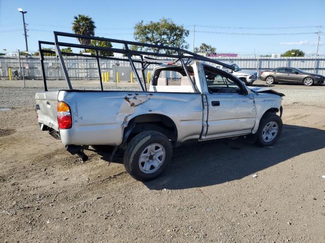 5TENL42N42Z112669 - 2002 TOYOTA TACOMA SILVER photo 3