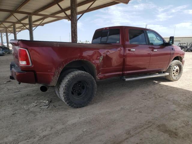 3C63RRKL6DG612999 - 2013 RAM 3500 LONGHORN RED photo 3