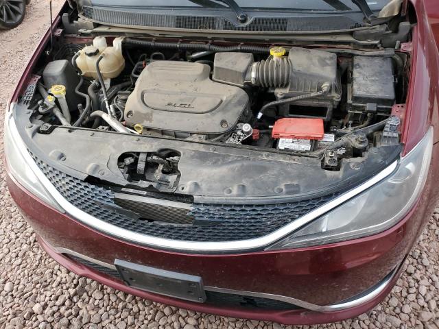2C4RC1BG4KR651400 - 2019 CHRYSLER PACIFICA TOURING L BURGUNDY photo 12