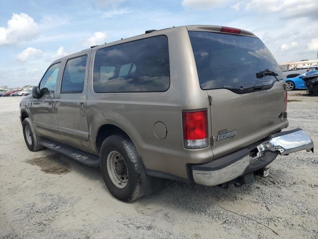 1FMNU40L3YEB68298 - 2000 FORD EXCURSION XLT GOLD photo 2