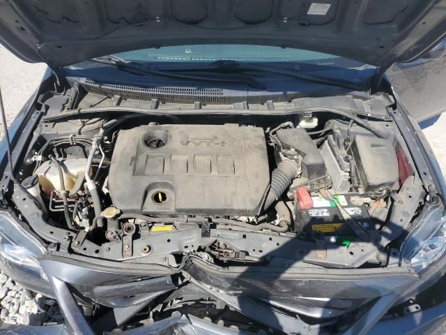 2T1BU4EE7DC109978 - 2013 TOYOTA COROLLA BASE GRAY photo 11