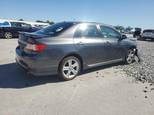 2T1BU4EE7DC109978 - 2013 TOYOTA COROLLA BASE GRAY photo 3