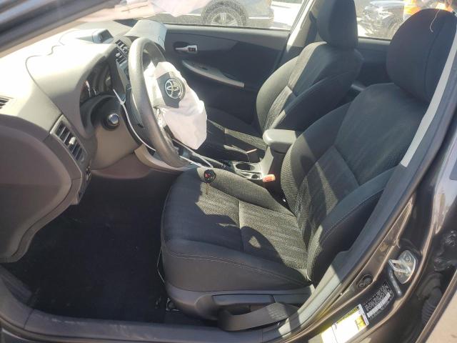 2T1BU4EE7DC109978 - 2013 TOYOTA COROLLA BASE GRAY photo 7