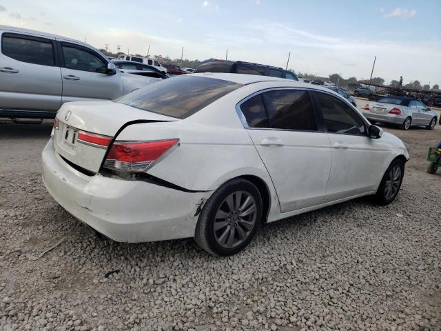 1HGCP2F80BA133972 - 2011 HONDA ACCORD EXL WHITE photo 3