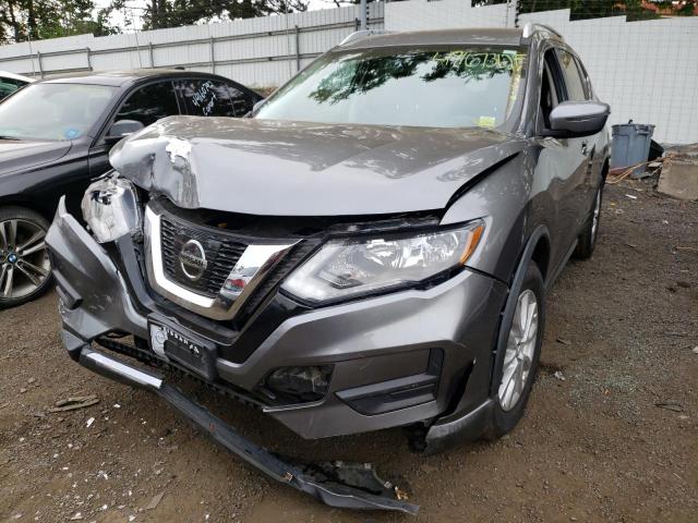 KNMAT2MV0HP579040 - 2017 NISSAN ROGUE S GRAY photo 2