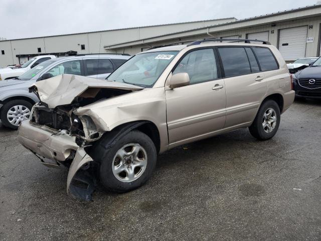 JTEGD21A040077197 - 2004 TOYOTA HIGHLANDER BEIGE photo 1