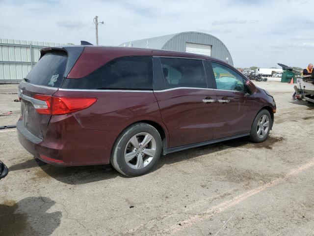 5FNRL6H54KB033752 - 2019 HONDA ODYSSEY EX BURGUNDY photo 3