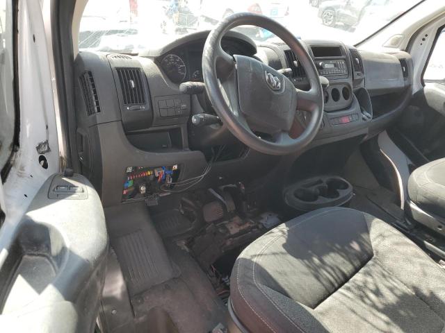 3C6TRVDGXGE119268 - 2016 RAM PROMASTER 2500 HIGH WHITE photo 8