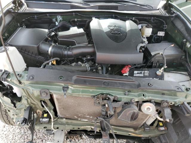 5TFAZ5CN2MX114898 - 2021 TOYOTA TACOMA DOUBLE CAB GREEN photo 11