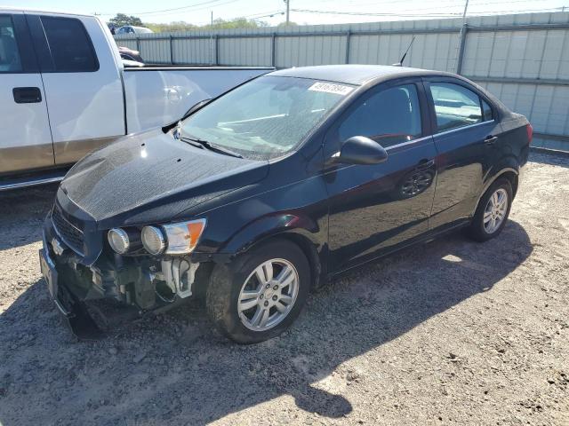 1G1JC5SH1C4123954 - 2012 CHEVROLET SONIC LT BLACK photo 1