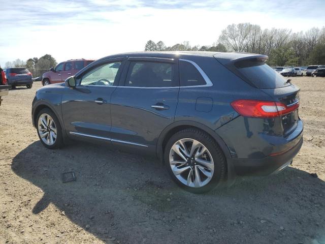 2LMTJ6LR1GBL69661 - 2016 LINCOLN MKX RESERVE TEAL photo 2